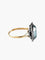 Bague 60 BAGUE ANCIENNE OR/ARGENT & HEMATITE 58 Facettes BO/120045
