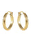 Boucles d'oreilles CREOLES OR JAUNE 58 Facettes BO/210034