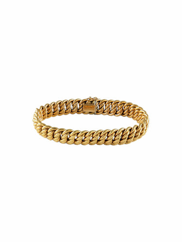 Bracelet BRACELET OR MAILLE AMÉRICAINE 58 Facettes BO/210026