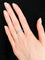 Bague 52 BAGUE "TORSADE" OR BLANC & DIAMANTS 58 Facettes BO/210031