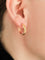 Boucles d'oreilles CREOLES OR JAUNE 58 Facettes BO/210034