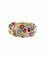 Bague 65 BAGUE JONC OR & PIERRES 58 Facettes BO/120011