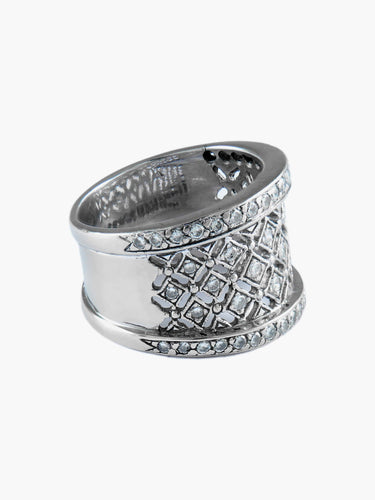 Bague 53 BAGUE "ORIENTALE" OR & DIAMANTS 58 Facettes 151021