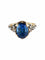 Bague 59 BAGUE ANCIENNE ANNEES 1900 OR ET SAPHIR 58 Facettes BO/150033  .