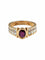 Bague 54 BAGUE FRED OR JAUNE RUBIS & DIAMANTS 58 Facettes BO/130018