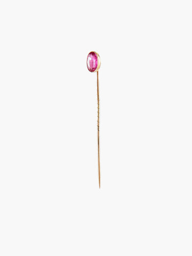 Broche EPINGLE OR ET TOPAZE 58 Facettes BO/120031