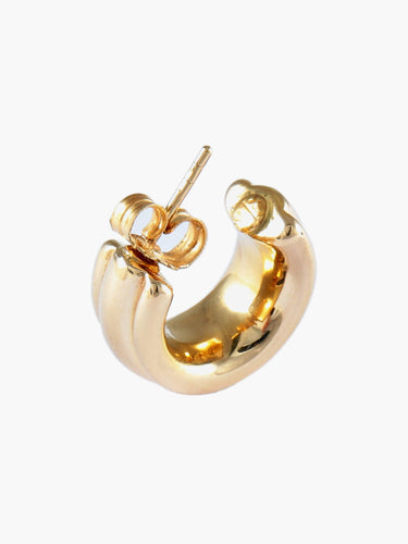 Boucles d'oreilles BOUCLES D'OREILLES "DEMI-CREOLES" 58 Facettes BO/130102