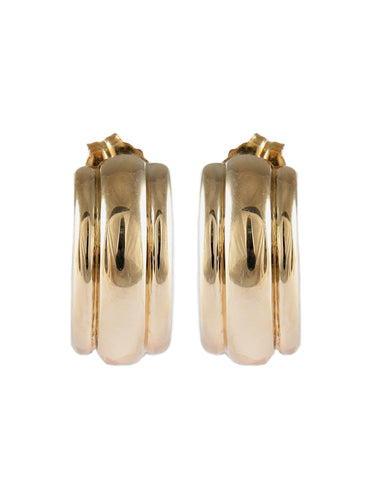 Boucles d'oreilles BOUCLES D'OREILLES "DEMI-CREOLES" 58 Facettes BO/130102