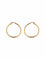 Boucles d'oreilles BOUCLES D'OREILLES "CREOLES TORSADE" 58 Facettes BO/130049