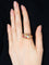 Bague 65 BAGUE JONC OR & PIERRES 58 Facettes BO/120011