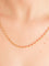 Collier CHAINE OR "GRAIN DE CAFE" 58 Facettes BO/210062