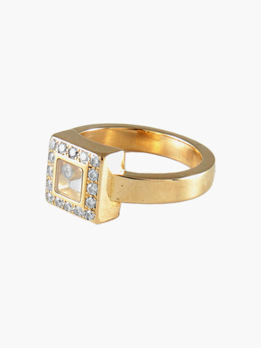 Bague BAGUE HAPPY DIAMONDS CHOPARD 58 Facettes BO/210022