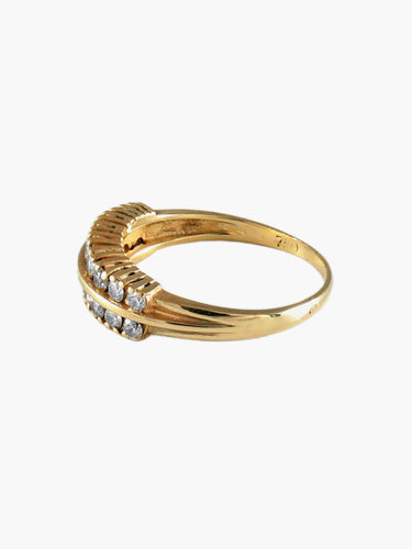 Bague 56 BAGUE OR & DIAMANTS 58 Facettes BO/130033