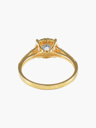 Bague ALLIANCE "PRINCESSE" OR 58 Facettes SO301