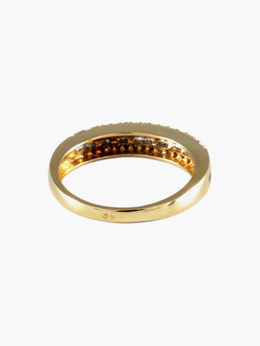 Bague 54 BAGUE ALLIANCE OR & DIAMANTS 58 Facettes BO/130069