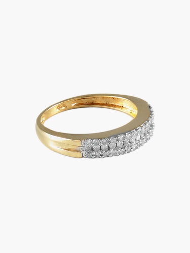 Bague 54 BAGUE ALLIANCE OR & DIAMANTS 58 Facettes BO/130069