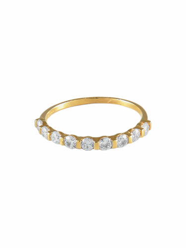 Bague 50 BAGUE ALLIANCE OR JAUNE 58 Facettes AL224