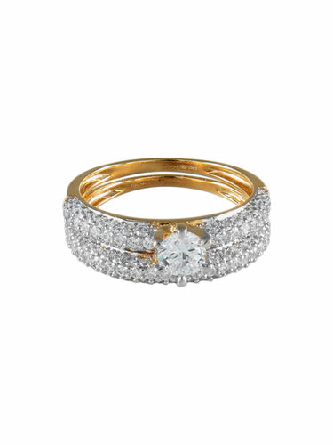 Bague 52 BAGUES ALLIANCES OR 58 Facettes SO133G