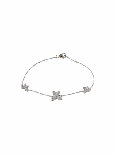 Bracelet BRACELET "PAPILLON" OR BLANC 58 Facettes BR1555W