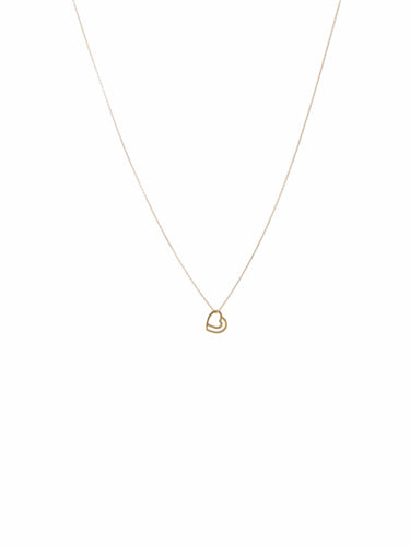 Collier COLLIER « CŒUR » OR JAUNE 58 Facettes BO/130052