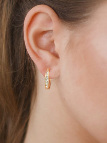 Boucles d'oreilles BOUCLES D’OREILLES "CREOLES" EN OR 58 Facettes BO1666