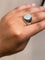Bague Bague Chevalière  Diamants Or Gris 58 Facettes
