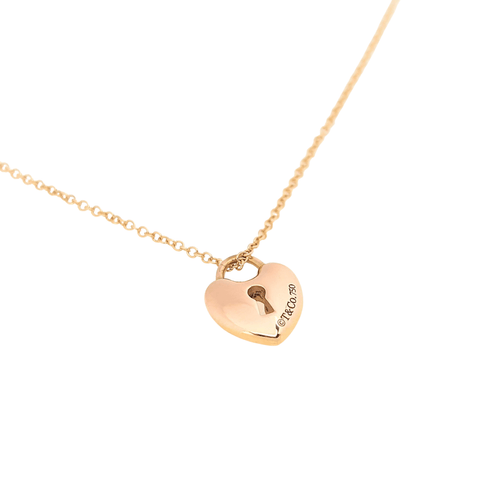 Collier Colliers cœur Tiffany&co en or jaune 58 Facettes 25044