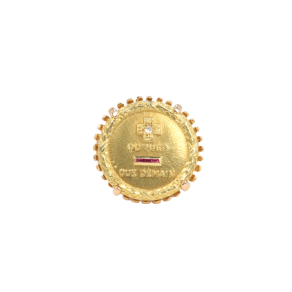 Bague AUGIS - Bague Amour Diamant et rubis 58 Facettes 678