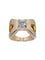Bague 54 SOLITAIRE MODERNE DIAMANT 0.84 CARAT 58 Facettes 039071