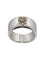 Bague 57 SOLITAIRE MODERNE DIAMANT CHAMPAGNE 1.10 CARAT 58 Facettes 039511