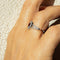 Bague 53 Bague style Marguerite Rubis Diamants 58 Facettes 1