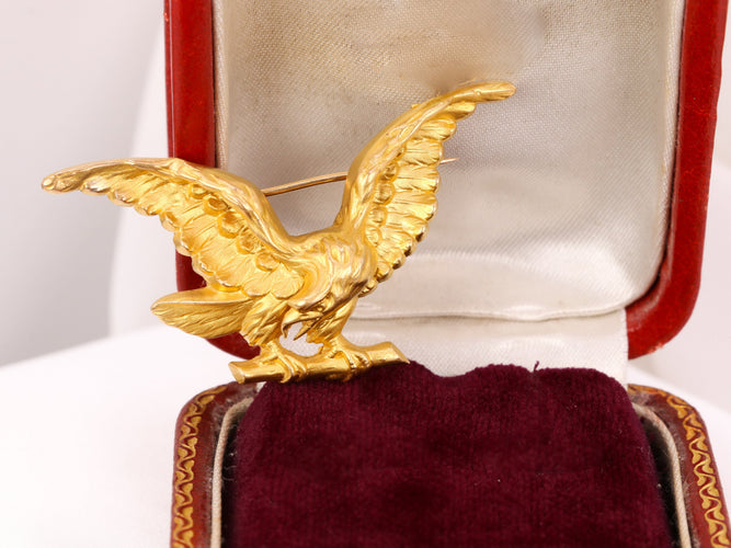 Broche Broche Aigle Royal en Or 58 Facettes 578