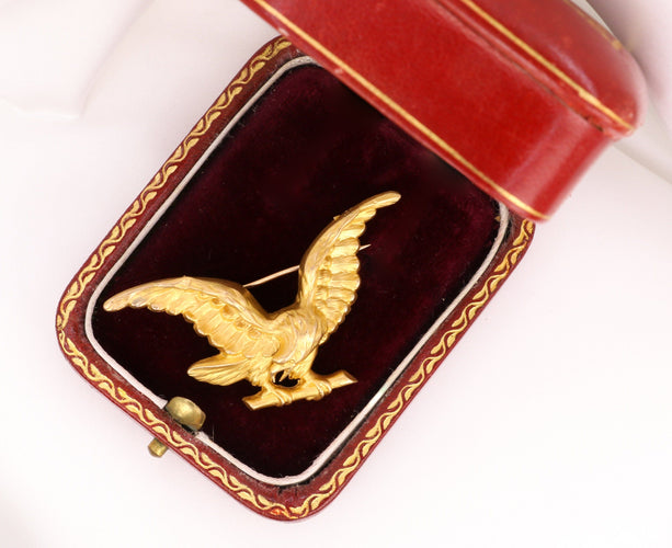 Broche Broche Aigle Royal en Or 58 Facettes 578