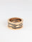 Bague 65 BULGARI - Bague B.zero or rose 58 Facettes