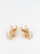 Boucles d'oreilles Boucles d’Oreilles Fleur Vintage en Or Rose 58 Facettes 501