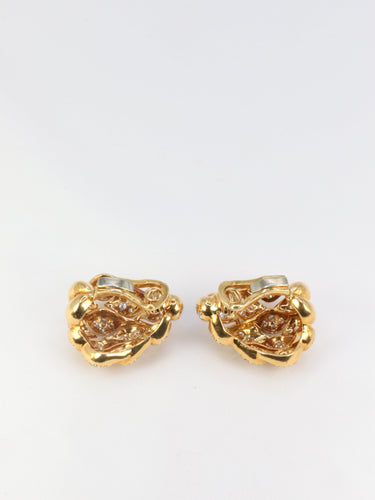 Boucles d'oreilles Clips d’oreilles Or et diamants 58 Facettes 522