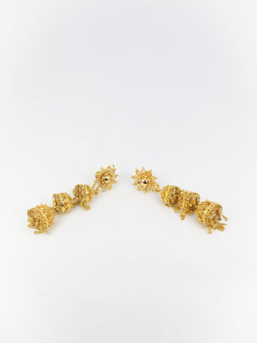 Boucles d'oreilles Boucles d’oreilles en or jaune 58 Facettes 177