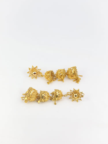Boucles d'oreilles Boucles d’oreilles en or jaune 58 Facettes 177
