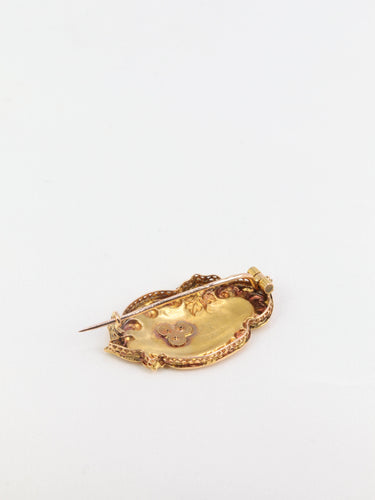 Broche Broche art nouveau en or et perles fines 58 Facettes 547
