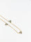 Collier Collier chaîne en or jaune, saphirs bleus 58 Facettes