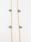 Collier Collier chaîne en or jaune, saphirs bleus 58 Facettes