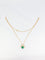 Collier Collier émeraude et diamants 58 Facettes 391.12