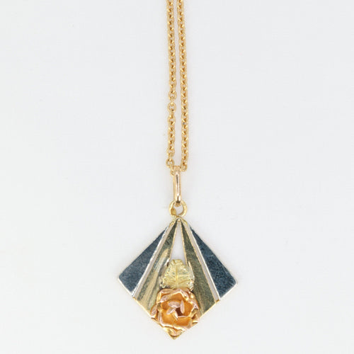 Pendentif Pendentif Art Déco 2 Ors 58 Facettes 366-12