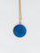 Pendentif Pendentif médaille en or et émail bleu 58 Facettes 304