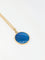 Pendentif Pendentif médaille en or et émail bleu 58 Facettes 304