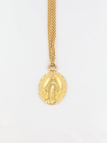 Pendentif Médaille en Or jaune 58 Facettes 497