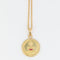 Pendentif Augis - Médaille Amour diamant et rubis 58 Facettes
