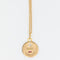 Pendentif Augis - Médaille amour Or, Rubis synthétiques 58 Facettes 682