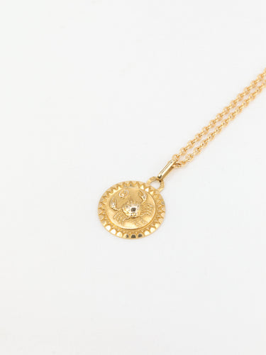 Pendentif Médaille vintage en or jaune 58 Facettes