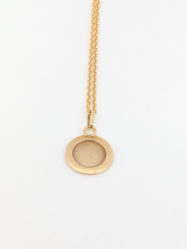 Pendentif Médaille vintage en or jaune 58 Facettes